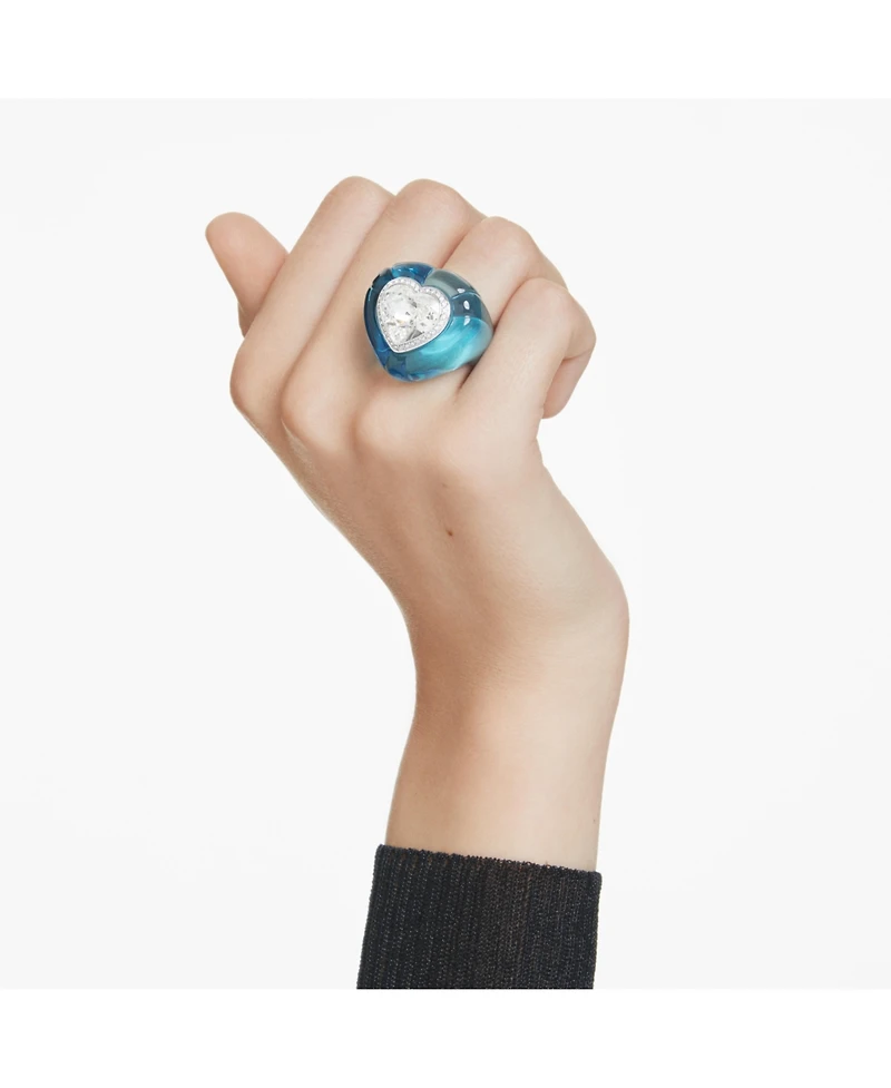 Swarovski Dulcis Heart Cocktail Ring