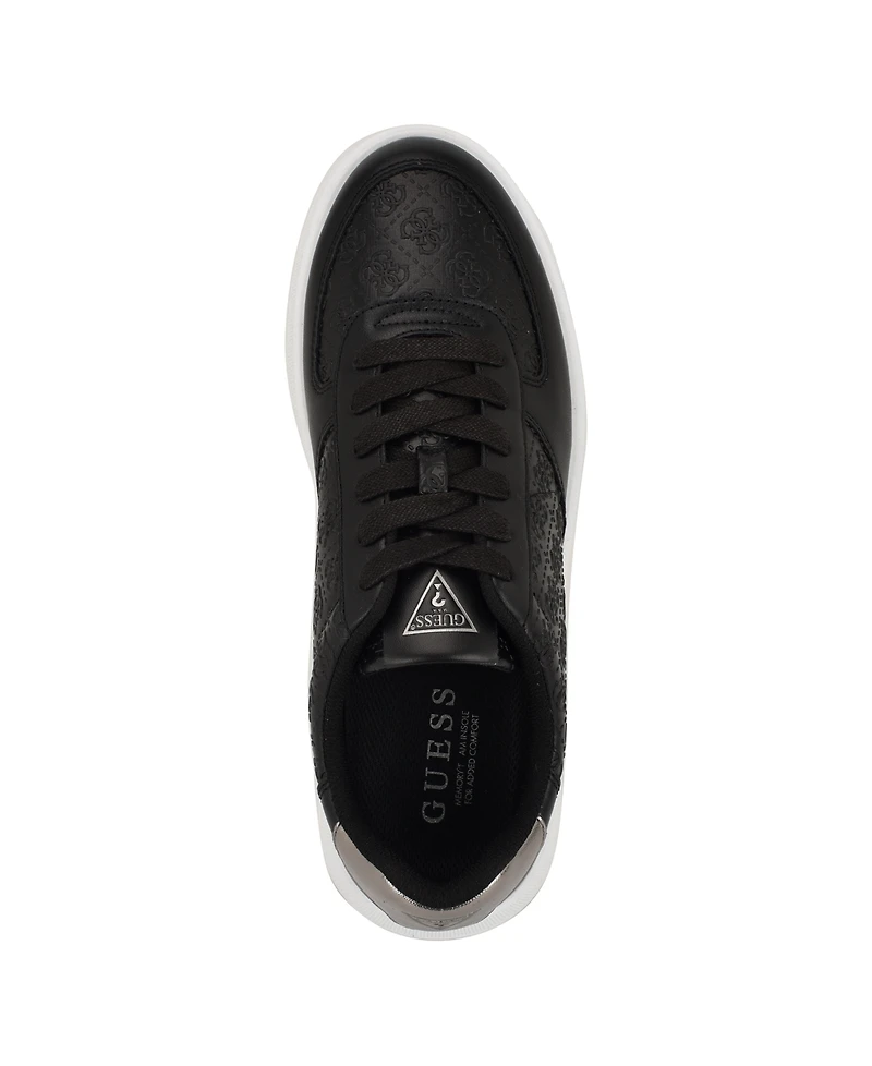 Guess Men's Wulfred Elevated Lace Up Fashion Sneakers