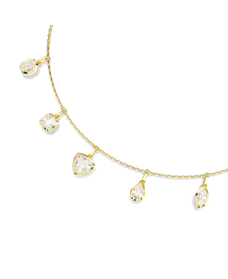 Swarovski Imber Mixed Cuts White Gold-Tone Plated Necklace