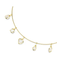 Swarovski Imber Mixed Cuts White Gold-Tone Plated Necklace
