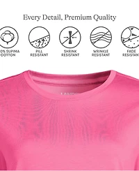 Lands' End Women's Tall 3/4 Sleeve Cotton Supima Tunic