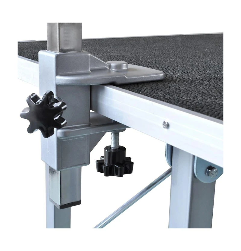 Adjustable Pet Dog Grooming Table with 2 Nooses