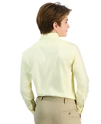 Michael Kors Big Boys Classic Fit Solid Stretch Dress Shirt