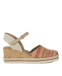Baretraps Women's Alycia Closed Toe Wedge Sandals