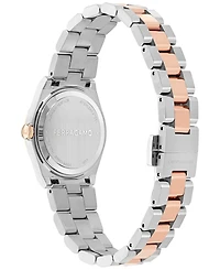 Ferragamo Women's Swiss Vega Upper East Two-Tone Stainless Steel Bracelet Watch 28mm