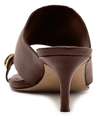 Arezzo Women's Kendall Mid Stiletto Slip-On Sandals