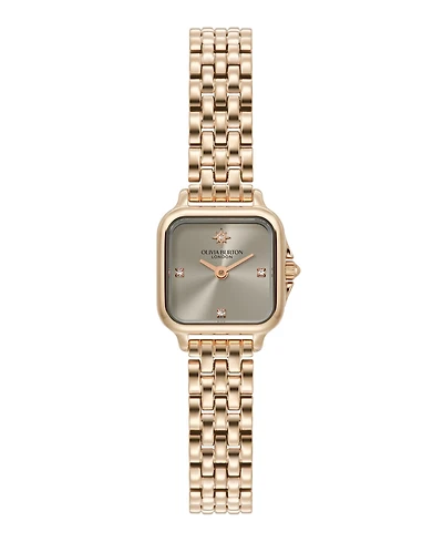 Olivia Burton Women's Grosvenor Mini Rose Gold Tone Bracelet Watch, 20mm