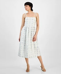 And Now This Women's Printed Tiered Midi Dress, Exclusively at Macy's