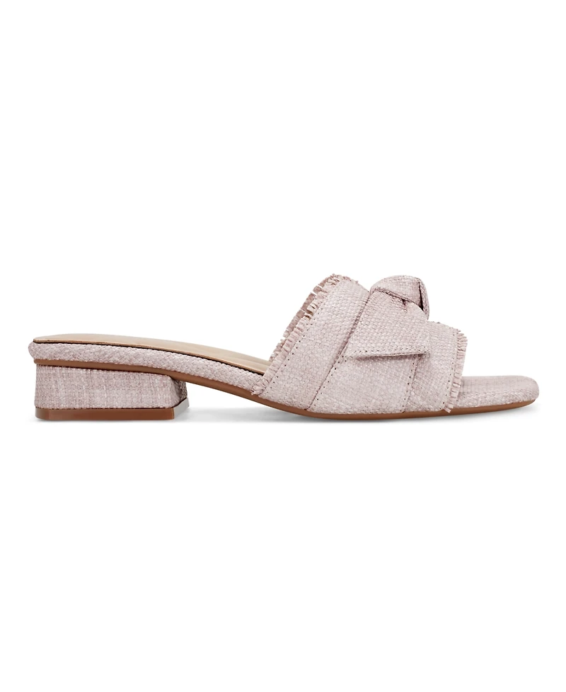 Easy Spirit Women's Girly eFlex Knotted Bow Dress Sandals