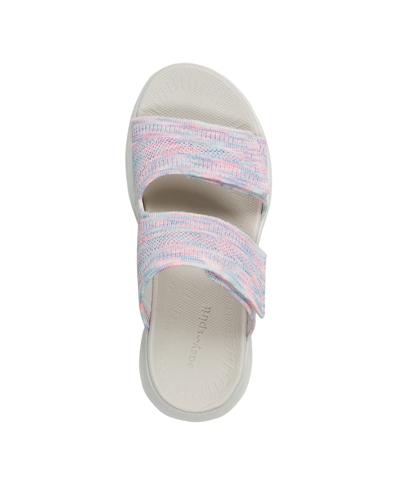 Easy Spirit Women's Dashtyn Double Band Lightweight Slip-On Sandals