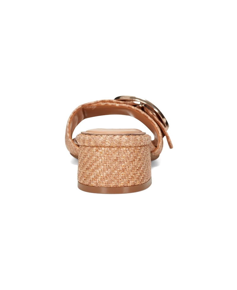 Easy Spirit Women's Roxana eFlex Buckle Block Heel Sandals