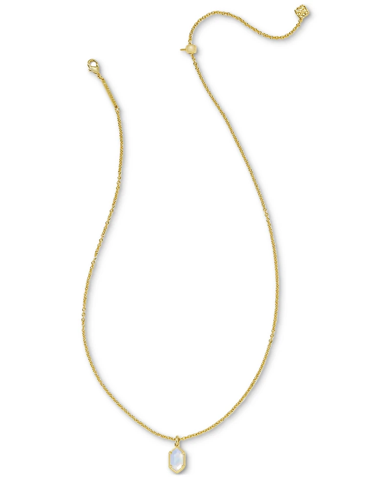 Kendra Scott 14k Gold-Plated Hallie Short 18" Pendant Necklace