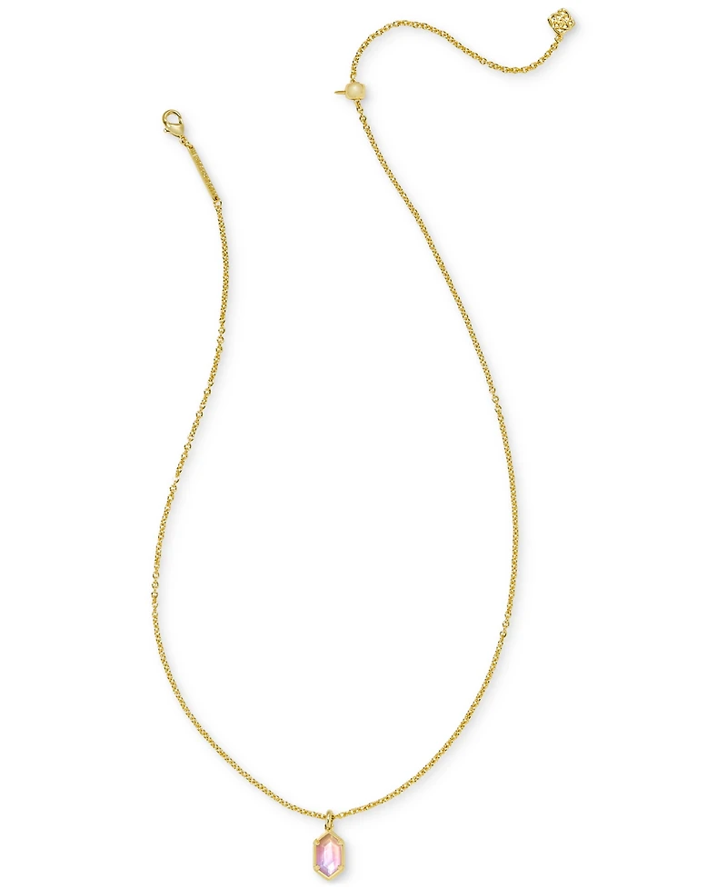 Kendra Scott 14k Gold-Plated Hallie Short 18" Pendant Necklace