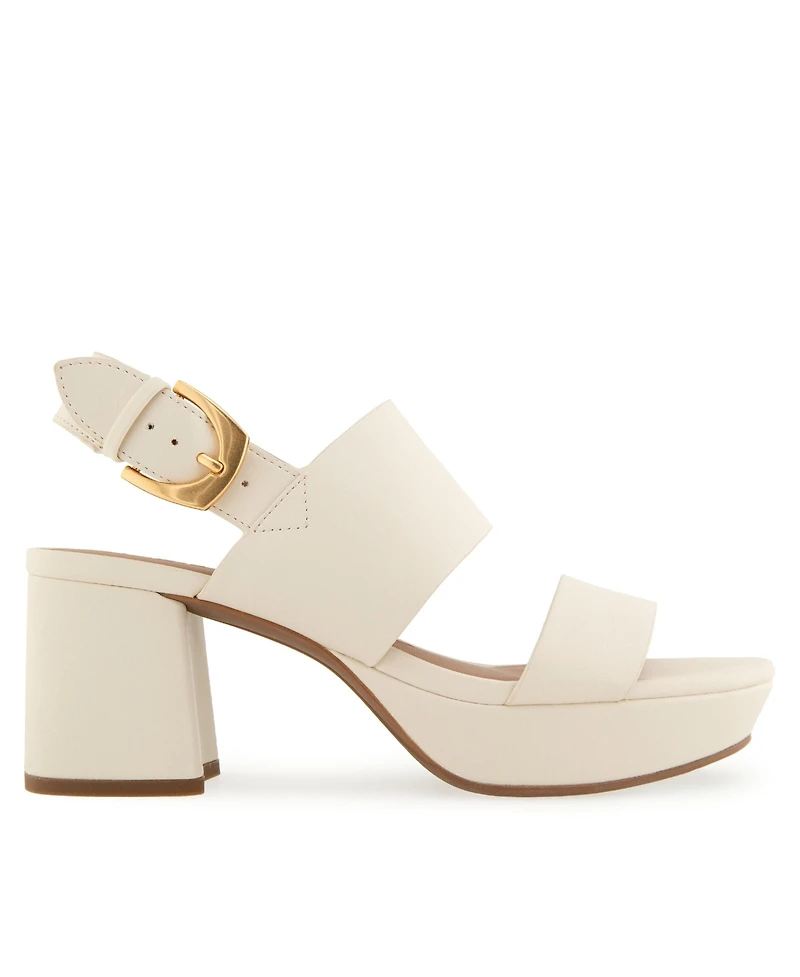Aerosoles Women's Camilia Round Toe Platform Sandals