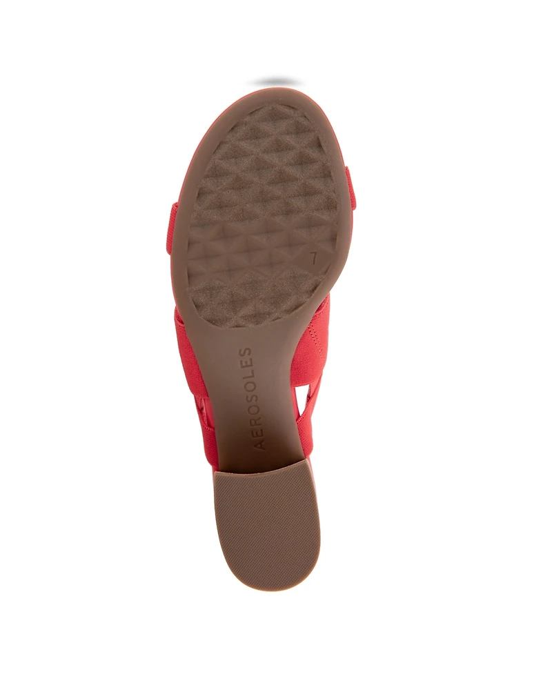 Aerosoles Women's Chara Round Toe Slingback Sandals