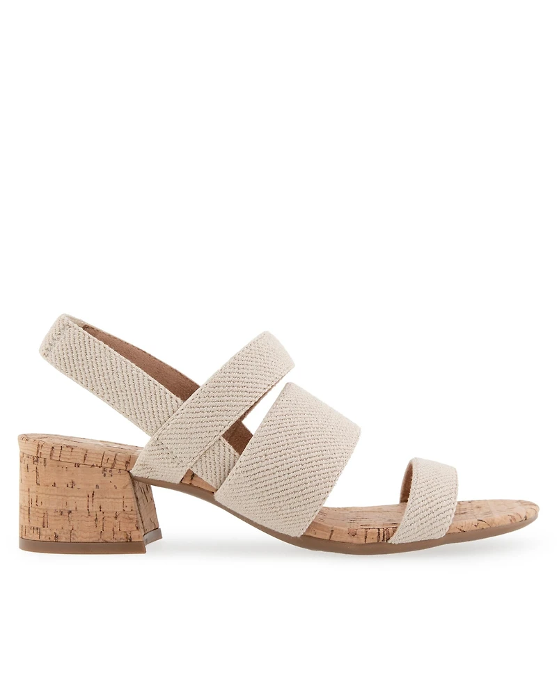 Aerosoles Women's Chara Round Toe Slingback Sandals