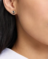Kate Spade New York Gold-Tone Cubic Zirconia Bee Stud Earrings