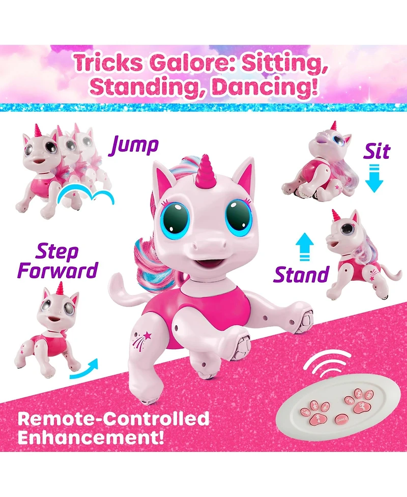 Power Your Fun Rc Unicorn Robo Pets