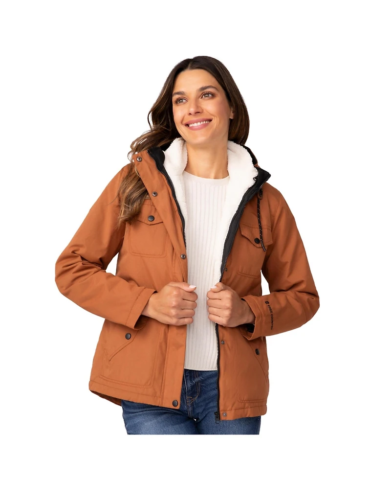 Free Country Women's Cascade Canvas 3-in-1 Systems Jacket