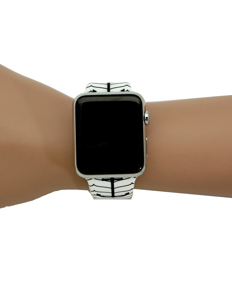 Olivia Pratt Anchor Printed Silicone Apple Watch Band