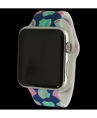 Olivia Pratt Seashell Printed Silicone Apple Watch Bands