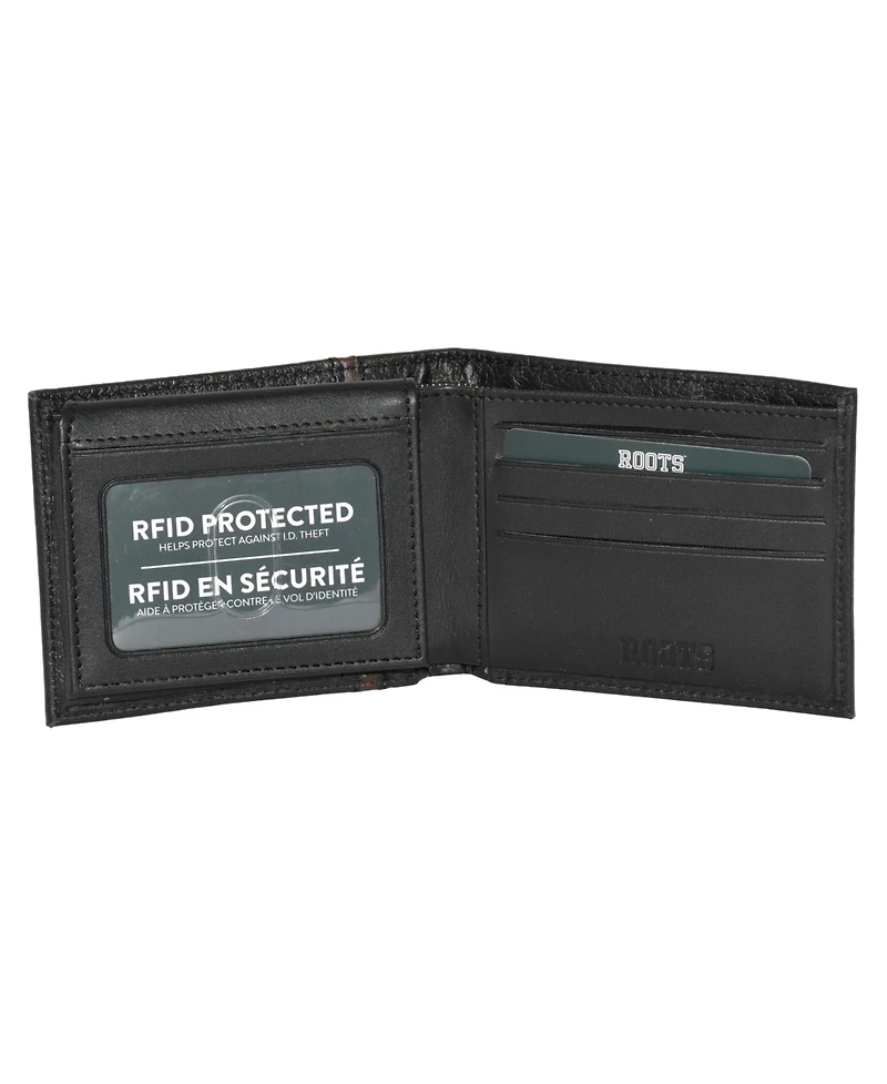 Roots Men's Men Slim Wallet with Top Flap