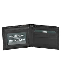 Roots Men's Men Slim Wallet with Top Flap