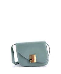 Pre-Owned Salvatore Ferragamo Small Fiamma Crossbody Bag Leather