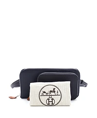 Pre-Owned HERMES Nouveau To Go Wallet Epsom with Swift