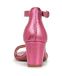 Naturalizer Women's Vera Block Heel Ankle Strap Dress Sandals