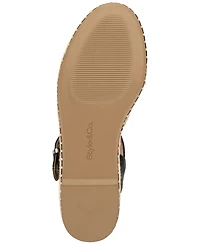 Style & Co Women's Hawkinns Wedge Sandals, Exclusively at Macy's