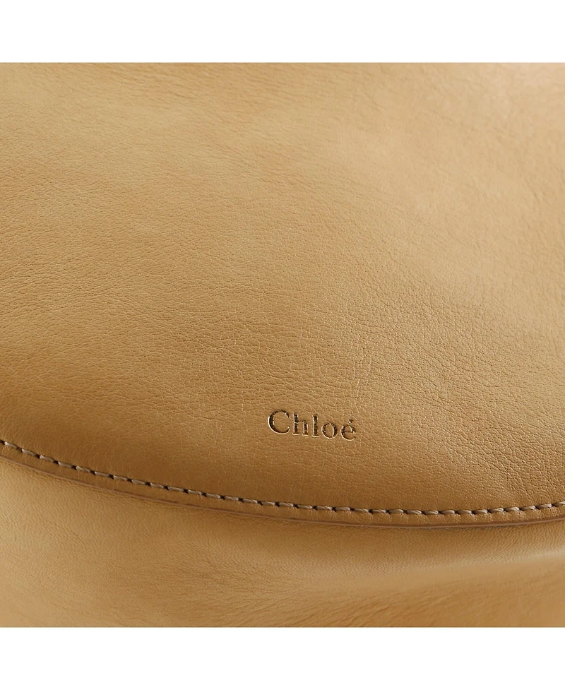 Pre-Owned Chloe Small Kiss Purse Bag Leather