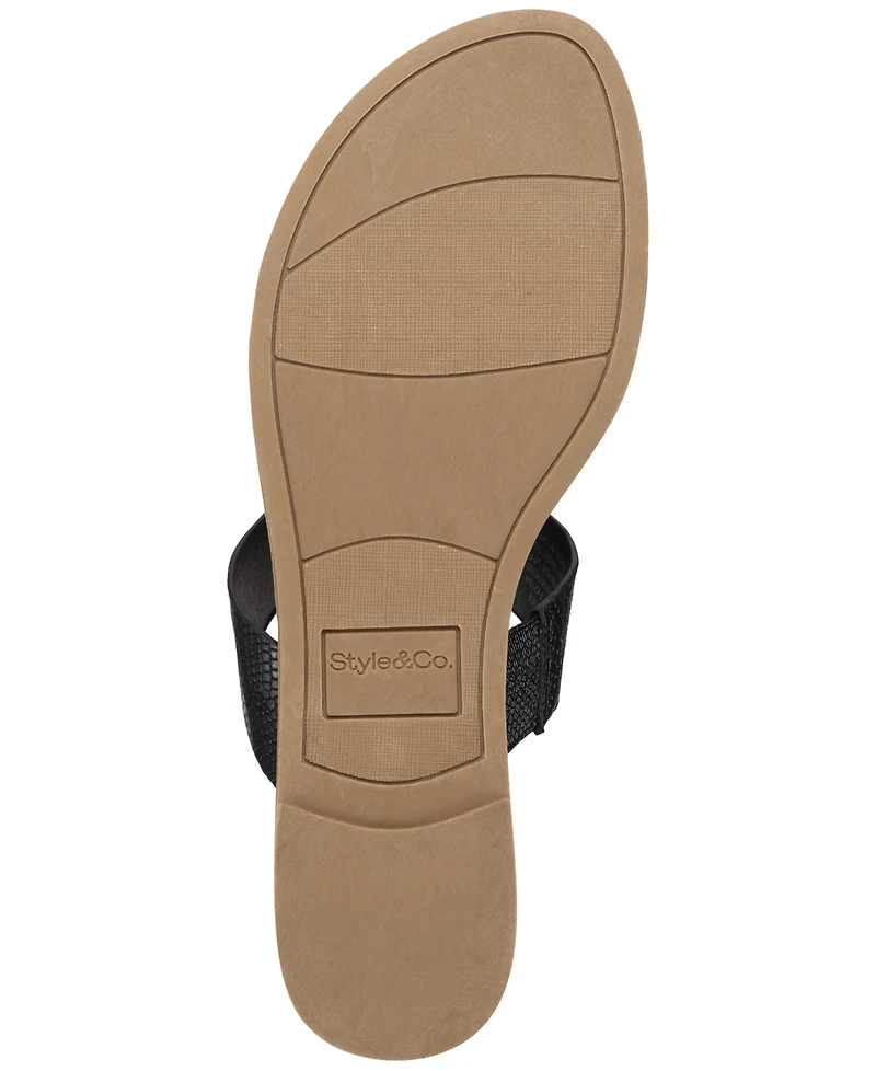 Style & Co Women's Elliee Flat Sandals, Exclusively at Macy's