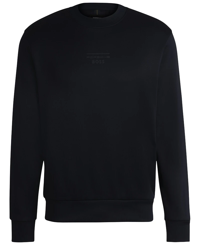 Porsche x Boss Men's Relaxed-Fit Branded Sweatshirt