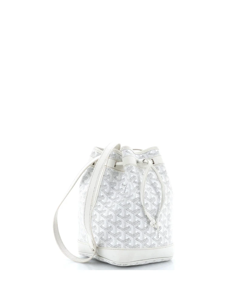 Pre-Owned Goyard Pm Petit Flot Bucket Bag Coated Canvas