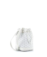 Pre-Owned Goyard Pm Petit Flot Bucket Bag Coated Canvas