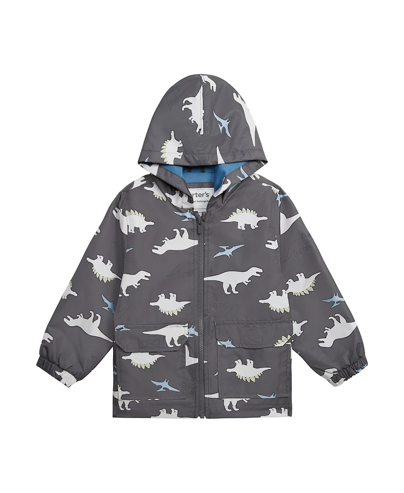 Carter s Toddler Boy's Light Weight Color Change Dino Jacket