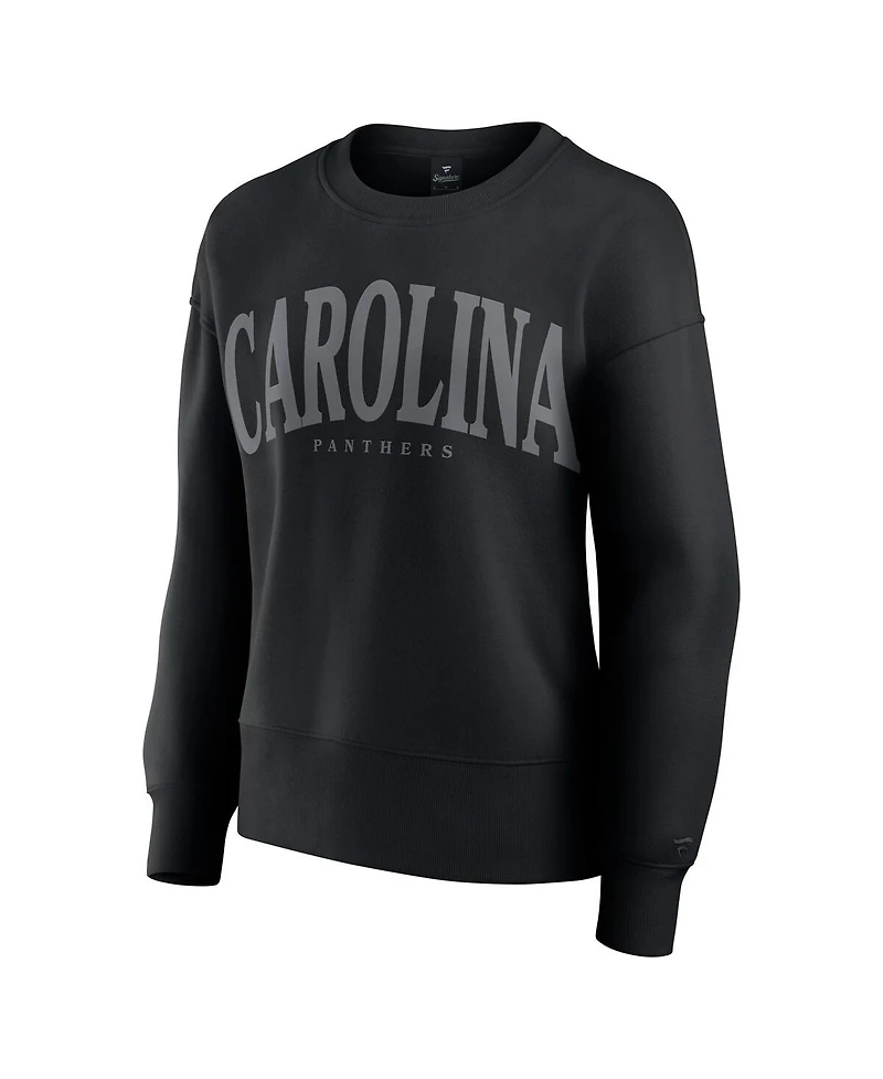 Fanatics Women's Black Carolina Panthers Elements Pullover Sweatshirt