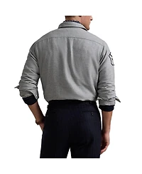 Polo Ralph Lauren Men's Heather Gray New York Yankees Fielder Long Sleeve