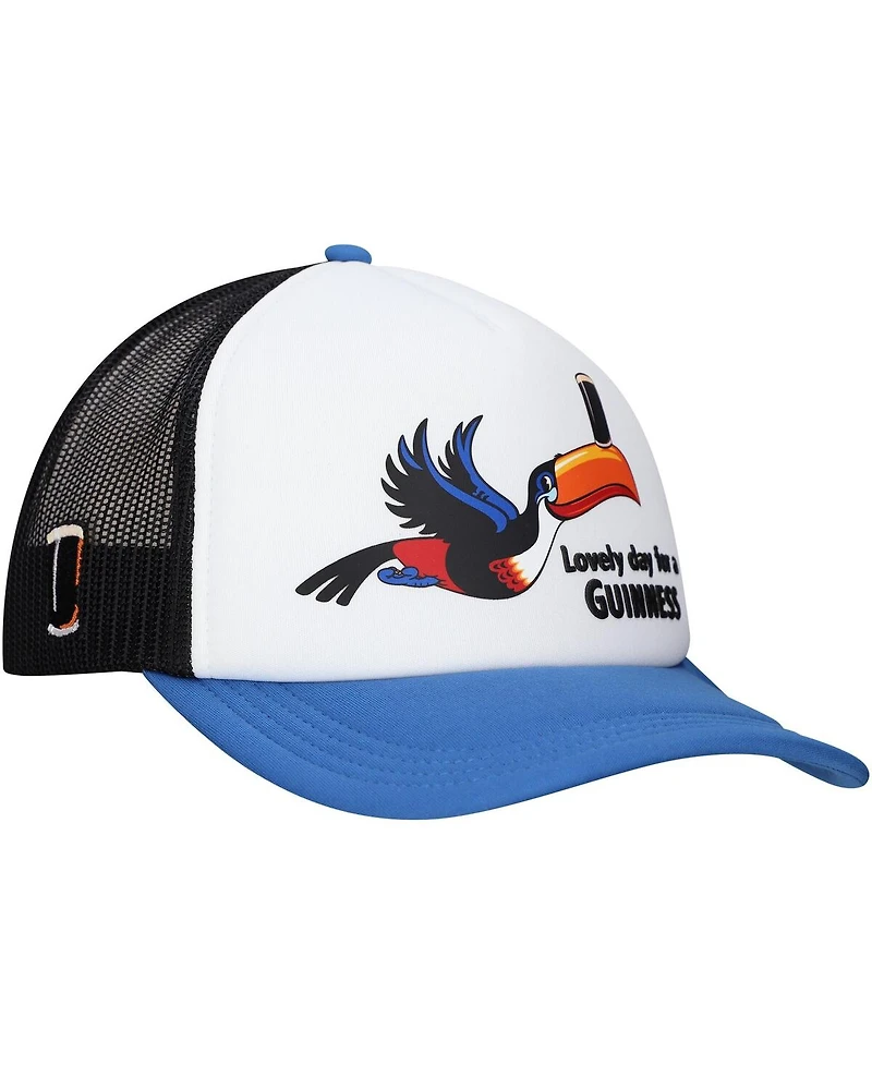 Lids Men's White Guinness Foam Trucker Adjustable Hat