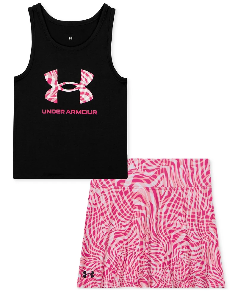Under Armour Toddler and Little Girl Tank Skort Set