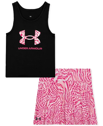 Under Armour Toddler and Little Girl Tank Skort Set