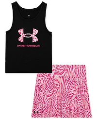 Under Armour Toddler and Little Girl Tank Skort Set