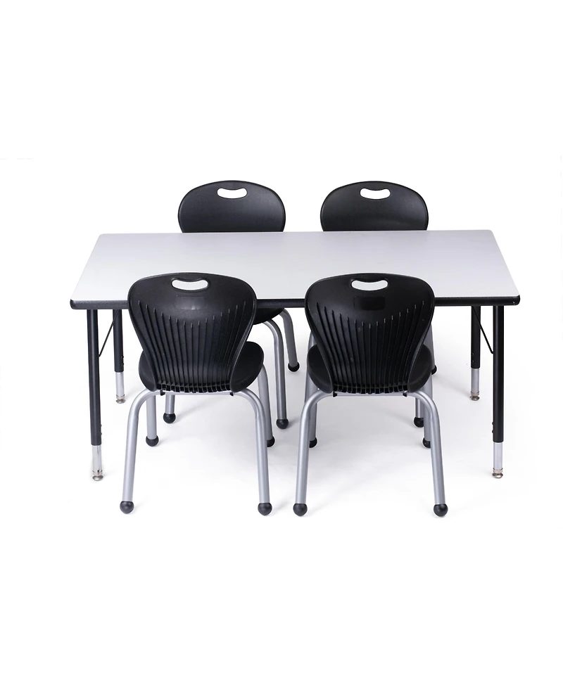 Bintiva Chair and Table Set for Schools - Table 24 x 48 inch (60 x 120cm