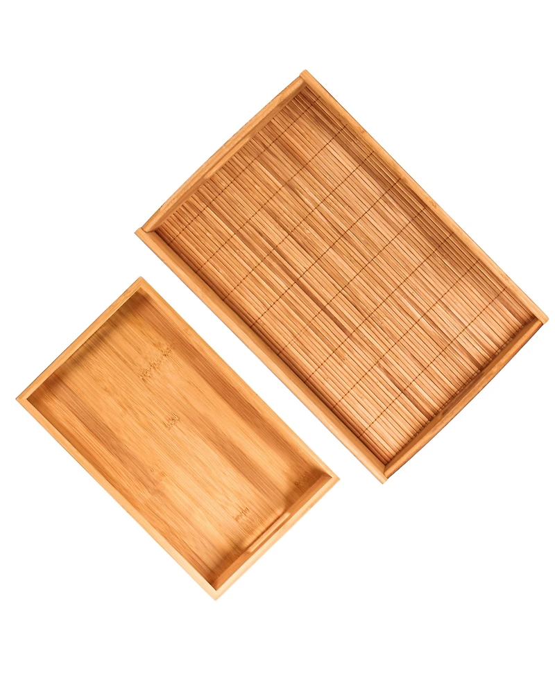 BergHOFF Bamboo 2-Pc. Serving Tray Set