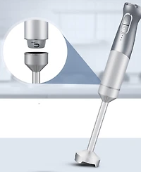 Elite Cuisine 200 Watts Cordless Rechargeable Hand Blender EHB1005