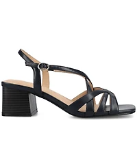 Journee Collection Women's Shyla Block Heel Dress Sandals