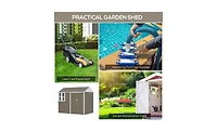 Garden Shed – Durable Outdoor Storage Shed for Tools, Equipment, and Lawn Care