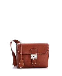Pre-Owned HERMES 21 Sac a Depeches Messenger Bag Barenia Faubourg