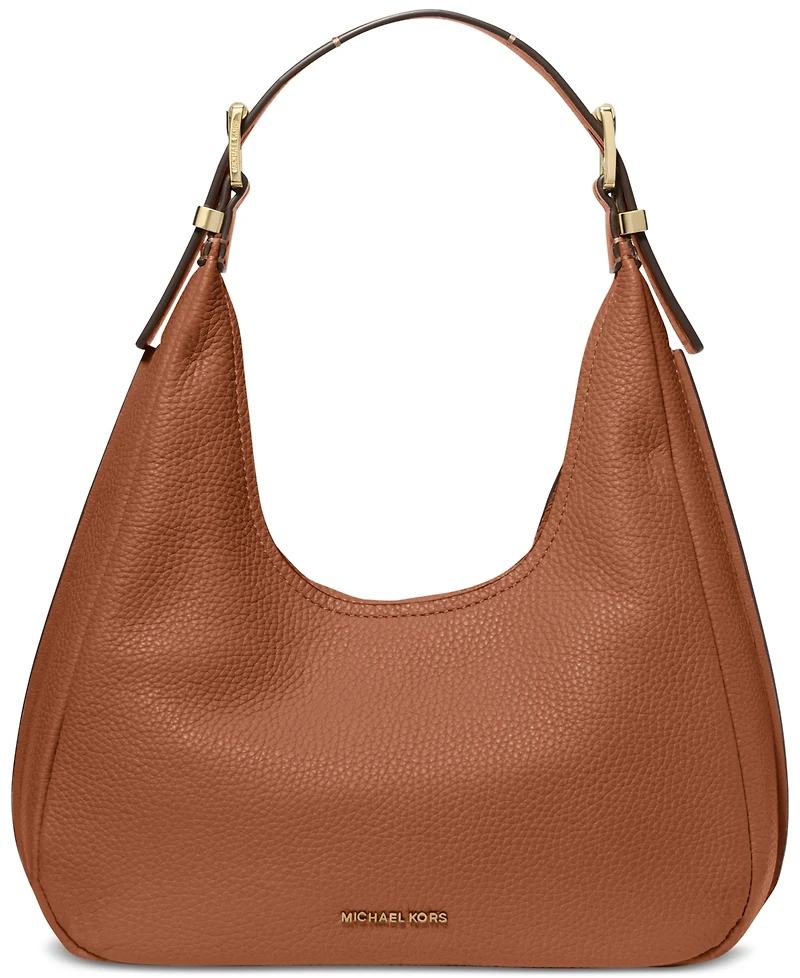 Michael Michael Kors Nolita Small Leather Hobo Shoulder Bag